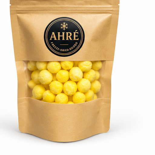 AHRÉ freeze-dried Lemonheads candy